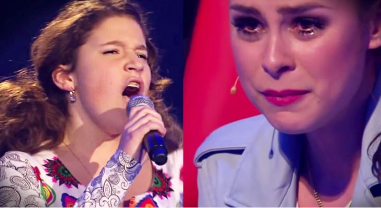 13-річна дівчинка зворушливо виконала нестаріючу класику Андреа Бочеллі!