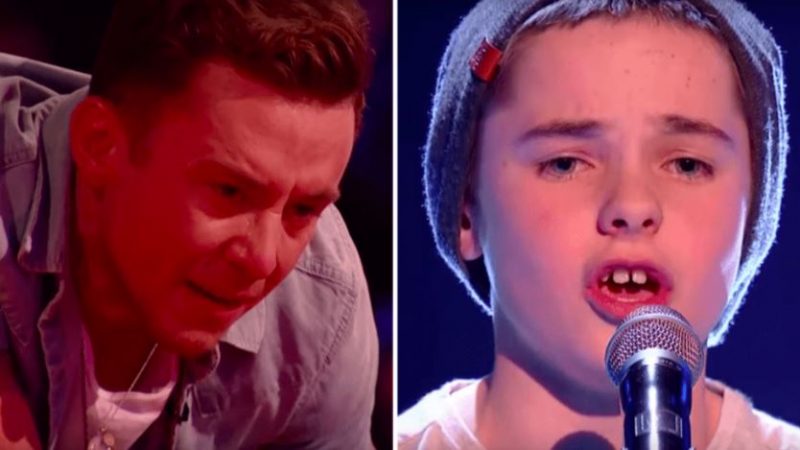 11-річний хлопець виконав пісню про покинуту дитину настільки чуттєво, що один із суддів не зміг стримати сліз.