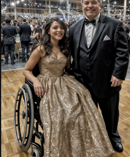 Un papà ha accompagnato la sua figlia disabile al ballo di fine anno, e la mattina seguente ha trovato nella cassetta delle lettere un assegno da 10.000 dollari insieme a un biglietto che lo celebrava come il “padre dell’anno”.