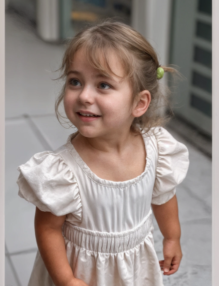 Ho preso questa foto di mia figlia appena qualche minuto prima che, senza volerlo, lei rivelasse il segreto sulla mamma.