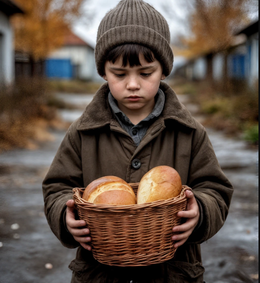 Ogni venerdì, il bambino lasciava il cibo in un pezzo di terra abbandonato e deserto. Solo con l’arrivo della primavera si è finalmente capito a chi fosse destinato quel gesto.