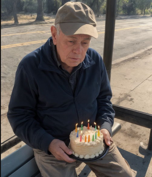 «Con sé aveva la torta, portata alla fermata dell’autobus — chissà, forse a qualcuno sarebbe importato.»