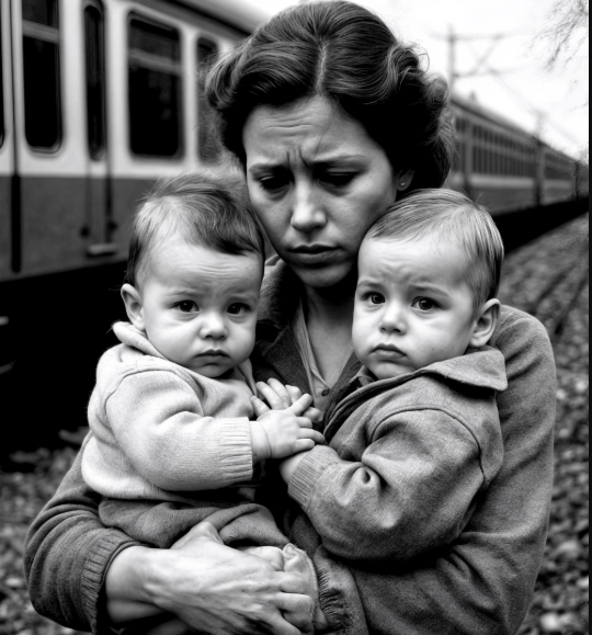 «Sedici anni fa, una donna mi ha abbandonato su un treno regionale lasciandomi due bambini da solo. Poi, dopo tanto tempo, mi ha scritto un messaggio insieme alle chiavi di una magnifica villa e a un’eredità ingente.»
