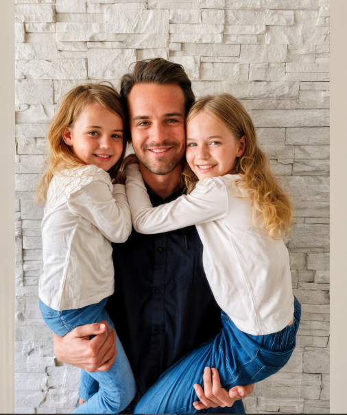 «Sono un papà single con due bambine. Stamattina mi sono alzato per preparare la loro colazione, ma con sorpresa ho trovato tutto già pronto.»