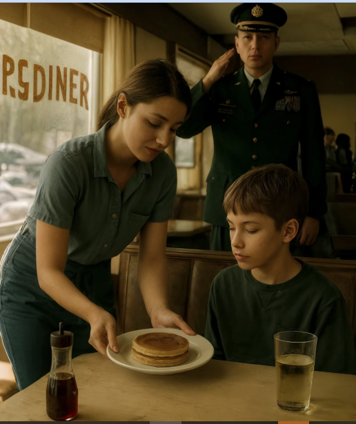 Ogni mattina gli portava dei pancake senza mai fare domande — fino al giorno in cui il diner venne circondato da SUV militari.
