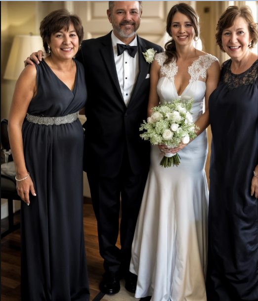 “I genitori dello sposo prendono in giro la madre, semplice portinaia. Ma quando lei sale sul palco per augurare felicità agli sposi, tutto cambia — Storia del giorno”