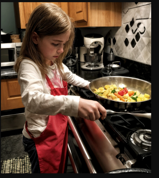 La figlia di sette anni del mio compagno prepara la colazione e sbriga tutte le faccende di casa ogni singolo giorno — e quando ho scoperto il perché, sono rimasta senza parole.
