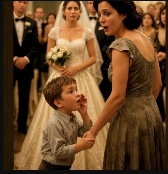 Al matrimonio di mia sorella, mio figlio di sette anni mi strinse la mano con forza; con gli occhi allarmati mi sussurrò all’orecchio: «Mamma, dobbiamo andare via. Adesso!»