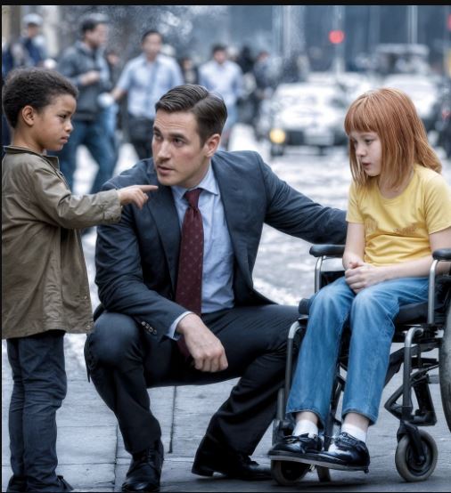 «Signore… posso restituire il passo a sua figlia», mormorò il giovane mendicante. Il miliardario si voltò di scatto, e per un attimo gli si mozzò il fiato.