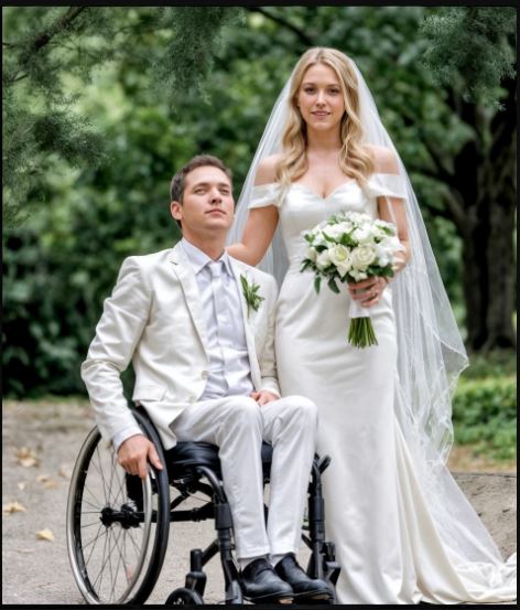 Si è unita in matrimonio a un uomo con una disabilità, ma il giorno delle nozze l’aspettava qualcosa di totalmente inaspettato.