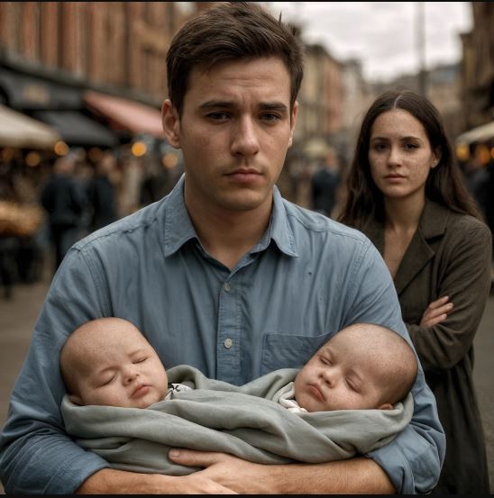 Sua moglie lo abbandonò con i gemelli, convinta di voltare pagina per sempre, senza sapere che un giorno proprio quei due bambini avrebbero costruito un impero e sarebbero diventati miliardari.