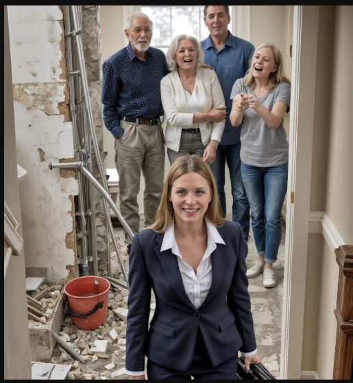 Tornai dalla trasferta con due giorni d’anticipo… e mi ritrovai il WC in corridoio, la cucina devastata dai lavori e mia sorella che rideva in salotto con i suoi suoceri, tutti spaparanzati a casa mia.
