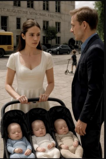 Mi ha lasciata sull’altare il giorno delle nozze, portandosi via un segreto mai detto a nessuno. Poi è sparito: nessuna spiegazione, nessuna chiamata, nessuna lettera—solo un’assenza feroce che ha trasformato il mio abito bianco in una condanna. Anni dopo, quando avevo finalmente imparato a vivere anche senza risposte, mi ha rivista davvero. Non nei ricordi: davanti a lui, reale, cambiata, più forte… e più lontana. E non ero sola. Accanto a me c’erano tre gemelli: tre bambini identici, lo stesso sguardo fermo, la stessa scintilla negli occhi—come una verità che non si può più ignorare. In quell’istante gli si è gelato il sangue: il passato non era rimasto sepolto. Era cresciuto. Aveva messo radici. E ora gli stava davanti… triplicato.