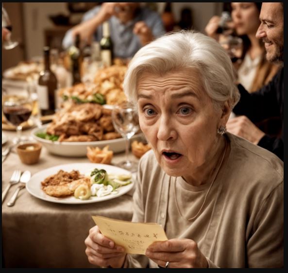 «Nonna, fingi di sentirti male e ESCI SUBITO!» mi scrisse mia nipote mentre eravamo a cena. Dieci minuti dopo…