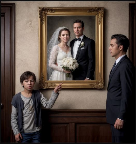 Quel giovane senzatetto si fermò davanti a una foto di matrimonio, la fissò come rapito e sussurrò: «Quella donna… è mia madre».