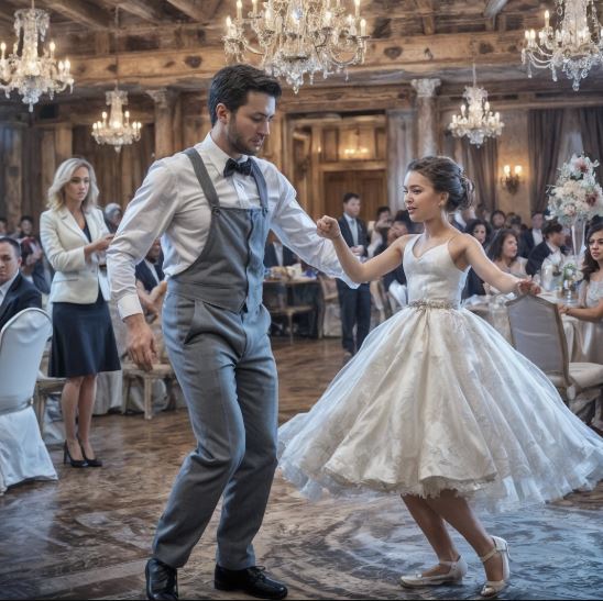 Un custode e papà single balla con la sua piccola figlia disabile, senza sapere che, a pochi metri da loro, una donna multimilionaria — la madre della bambina — li sta guardando in silenzio.