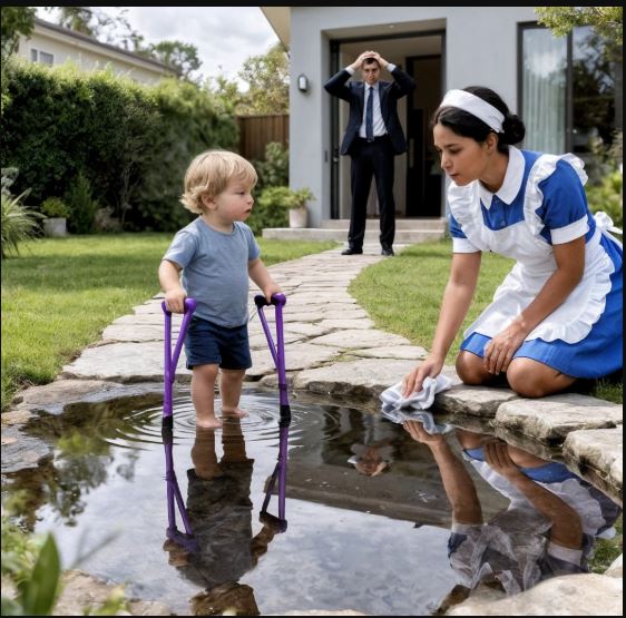 Un milionario rientra in anticipo… e quello che vede lo lascia senza parole.