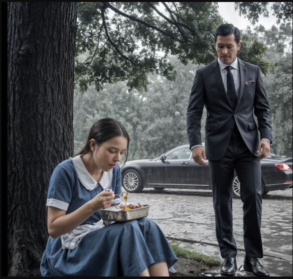 Il cielo, quella mattina, era una coltre grigia e compatta che schiacciava la città. L’asfalto luccicava di pozzanghere e la pioggia, ostinata, sfumava ogni confine tra opulenza e miseria.