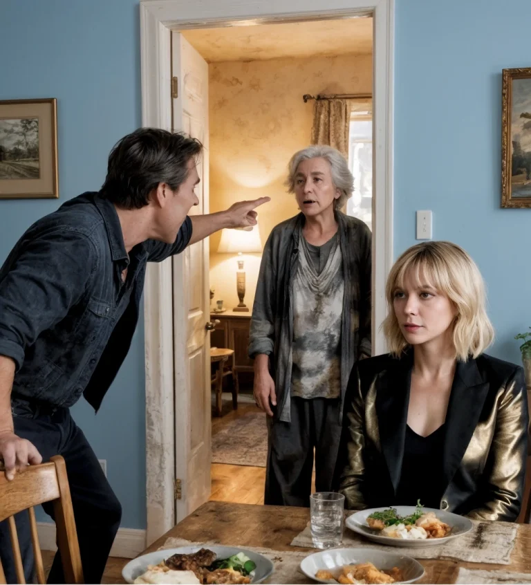 Mio figlio crede che viva di una pensioncina, ma in realtà sono un CEO milionario. Quando ho incontrato i genitori della sua fidanzata mi sono finto povero: sua madre ha sibilato con disprezzo «È un nessuno, non pensate che pagheremo noi». Ho incassato in silenzio… finché suo padre mi ha riconosciuto e si è alzato di scatto, pallido dalla paura.