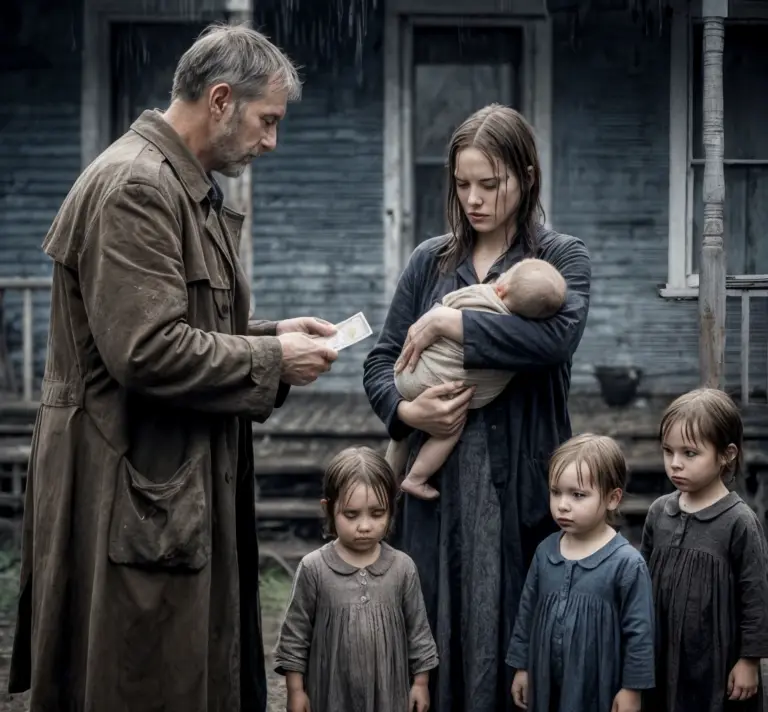 Quella sera pioveva come se il cielo avesse deciso di svuotarsi tutto insieme. Quando bussarono alla mia porta, trovai un uomo anziano, fradicio dalla testa ai piedi, con le mani che tremavano e lo sguardo di chi non sa più dove andare.  Non era il tipo di visita che ti aspetti. Eppure qualcosa in lui — forse la dignità ostinata sotto quell’acqua, forse il modo in cui cercava di non disturbare — mi spinse a farlo entrare. Gli diedi un asciugamano, una tazza di qualcosa di caldo, e un posto dove sedersi. Non parlò molto. Disse solo grazie, più volte, con una voce bassa e ruvida, come carta consumata.