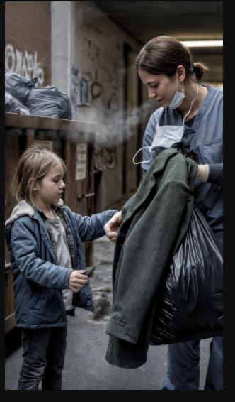 Una bambina di nove anni chiese in lacrime un vecchio cappotto dell’ospedale per scaldare la madre malata. In una tasca cucita di nascosto scoprì una lettera che la portò dritta a un tesoro segreto…