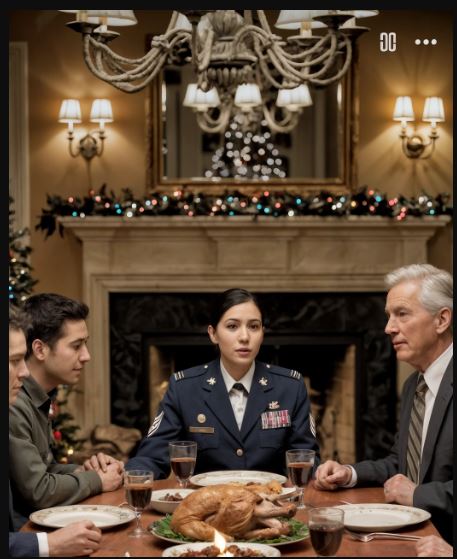 Durante la cena di Natale, mio suocero ha provato a umiliarmi con una battuta. La tavolata è scoppiata a ridere—io no. Ho appoggiato la forchetta e ho detto: «Quella che stai prendendo in giro ha pagato il tuo ricovero, il tetto sulla tua testa e l’università di Derek. Da stasera, è finita.» In sala è calato il gelo.