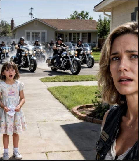 Alla festa di compleanno di mia figlia non si è fatto vedere nessuno. Poi il cellulare mi ha vibrato: un messaggio crudele mi ha trapassato il petto — «Chi mai verrebbe alla festa di una bambina senza papà?». Ho ingoiato le lacrime e ho sorriso, solo per non farle capire quanto mi stesse crollando tutto addosso. Ma proprio quando stavamo per spegnere le candeline, il pavimento ha iniziato a vibrare. Dalla strada è salito un boato: il ruggito di decine di motori. Una lunga fila di moto si è fermata davanti a casa. Mia figlia è rimasta a bocca aperta, con la voce che le tremava: «Mamma… sono gli amici di papà. È per via della lettera che ho mandato loro…».