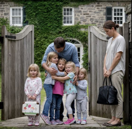 Ho lasciato mia moglie e le mie figlie perché non mi avevano dato il figlio maschio che desideravo — ma quando sono tornato, una frase di mia figlia mi ha distrutto.