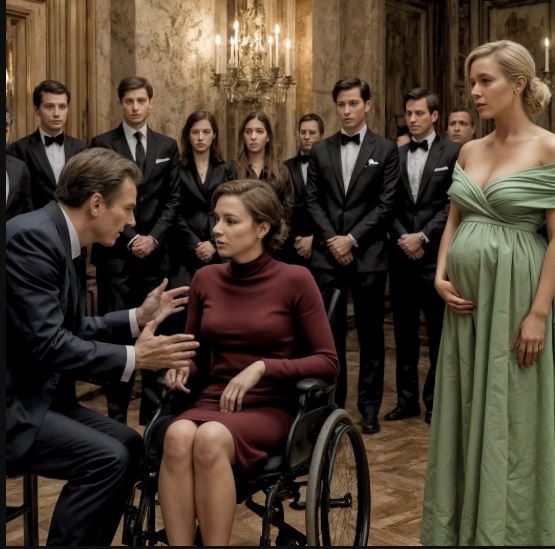 «Neppure a stare in piedi ci riesci!» la derise lui, lì accanto a sua moglie… e alla sua amante incinta.