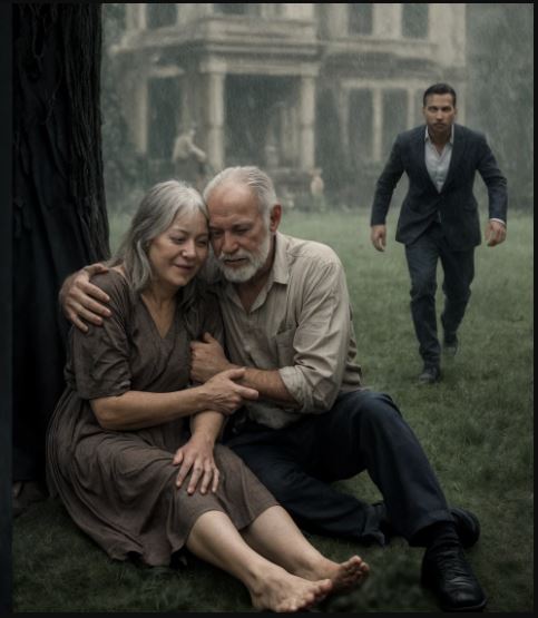 Un magnate torna all’improvviso e trova i suoi genitori sotto la pioggia, in strada: ciò che fa subito dopo lascia tutti a bocca aperta.