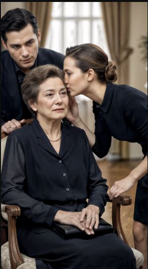 Al funerale di mio marito, mia nuora mi si è avvicinata e mi ha sibilato: «Non buttare via le lacrime… ti serviranno quando questa casa non ti apparterrà più». Mio figlio ha solo riso. Ma pochi giorni dopo, un estraneo mi ha messo in mano una busta pesante dicendo: «Lui voleva che lei fosse pronta». È lì che ho capito esattamente cosa fare.