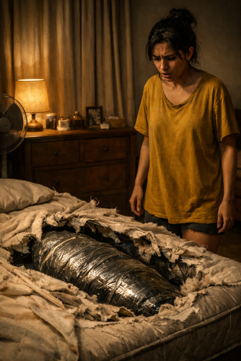 Per tre mesi, ogni notte ho notato uno strano odo:r—non un normale odore corpo:reo, ma un odore umido, ammuffito e pungente che si attaccava alle lenzuola e soprattutto al lato del letto di Miguel.