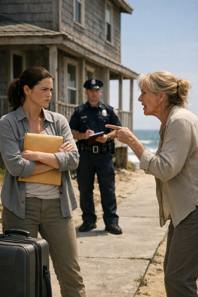 La mia matrigna ha chiamato per dirmi: «Sei bandito per sempre dalla casa al mare di famiglia! Ho cambiato tutte le serrature!» Ha riso. Ho risposto tranquillamente: «Grazie per avermelo detto.» Non aveva idea che la mamma mi avesse lasciato la casa in un trust segreto prima di morire.