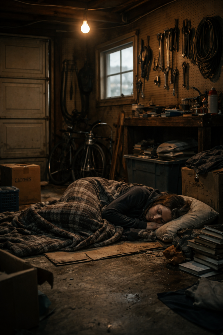 «Rimani in garage.» – Mio marito ha scelto il comfort di sua madre rispetto a me. Ho accettato, ma a una condizione