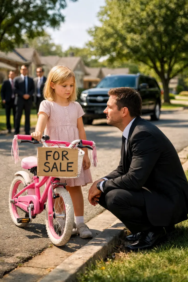 La bambina ha venduto la sua bicicletta affinché la mamma potesse mangiare — poi il boss della mafia ha scoperto chi aveva portato via tutto da loro