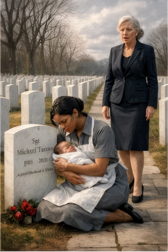 Quando una donna potente visitò la tomba di suo figlio, una cameriera sussurrò un segreto che cambiò tutto