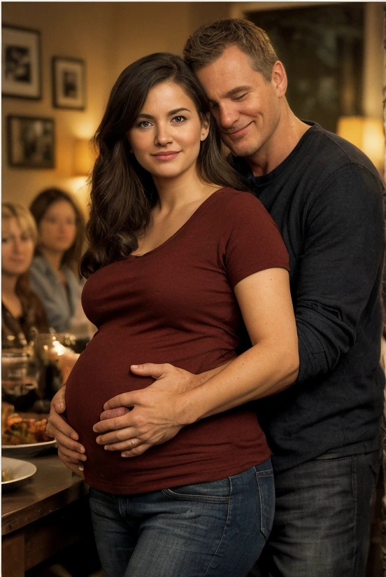 Mio marito ha invitato la sua amante incinta alla nostra cena di famiglia — ma l’intera sala è rimasta in silenzio quando suo padre si è alzato per parlare