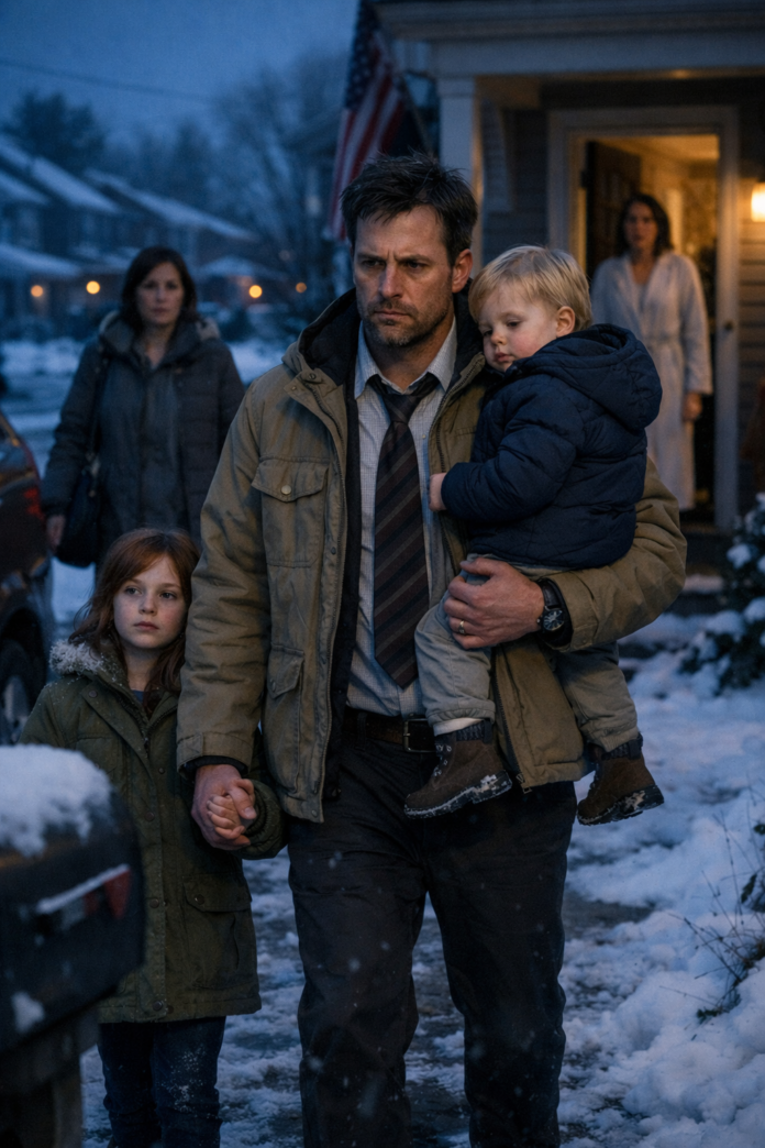 A cold night with weary steps