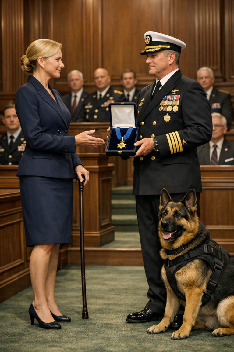 Il giudice mi ha ordinato di togliere la mia medaglia — non ha riconosciuto la Navy Cross