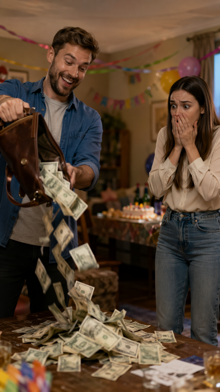 Al compleanno di mio padre, ho visto il mio regalo gettato nella spazzatura. Mio fratello ha sorriso con sufficienza: “È stato solo un errore.” Non ho detto nulla e me ne sono andato. Una settimana dopo, papà ha chiamato con la voce tremante: “Perché il locale ha cancellato il matrimonio di tuo fratello?” Ho solo sorriso.