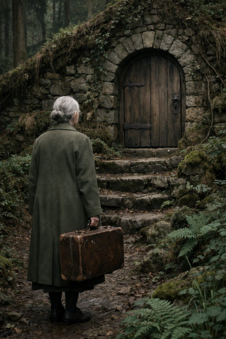 Sfrattata a 75 anni senza nulla — Ha aperto la cantina della nonna e tutto è cambiato…