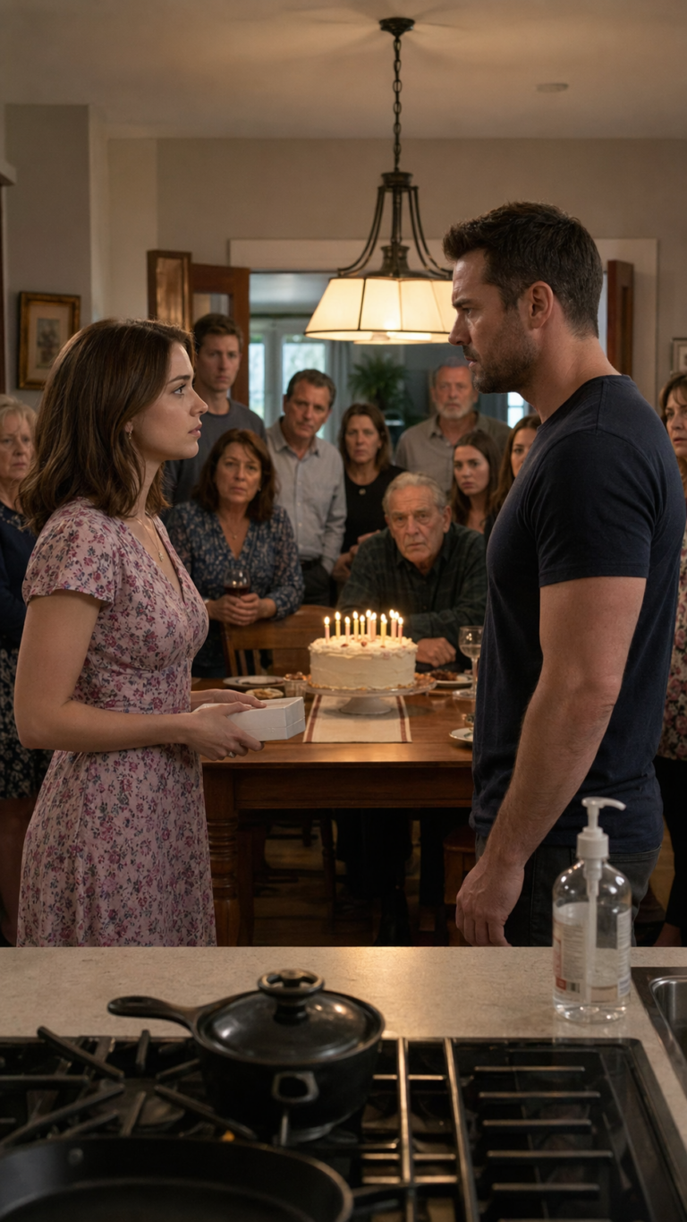 TI HA DERISO E HA DETTO: “COMPRATI IL TUO CIBO E SMETTI DI VIVERE ALLE MIE SPALLE.” TU HAI SOLO SORRISO, HAI MANTENUTO LA CALMA E HAI ASPETTATO FINO AL SUO COMPLEANNO, QUANDO VENTI PARENTI AFFAMATI SONO ENTRATI IN UNA CUCINA VUOTA E HANNO SCOPERTO CHE LA CASA, I SOLDI E L’UMILIAZIONE NON ERANO MAI STATI SUOI DA CONTROLLARE.