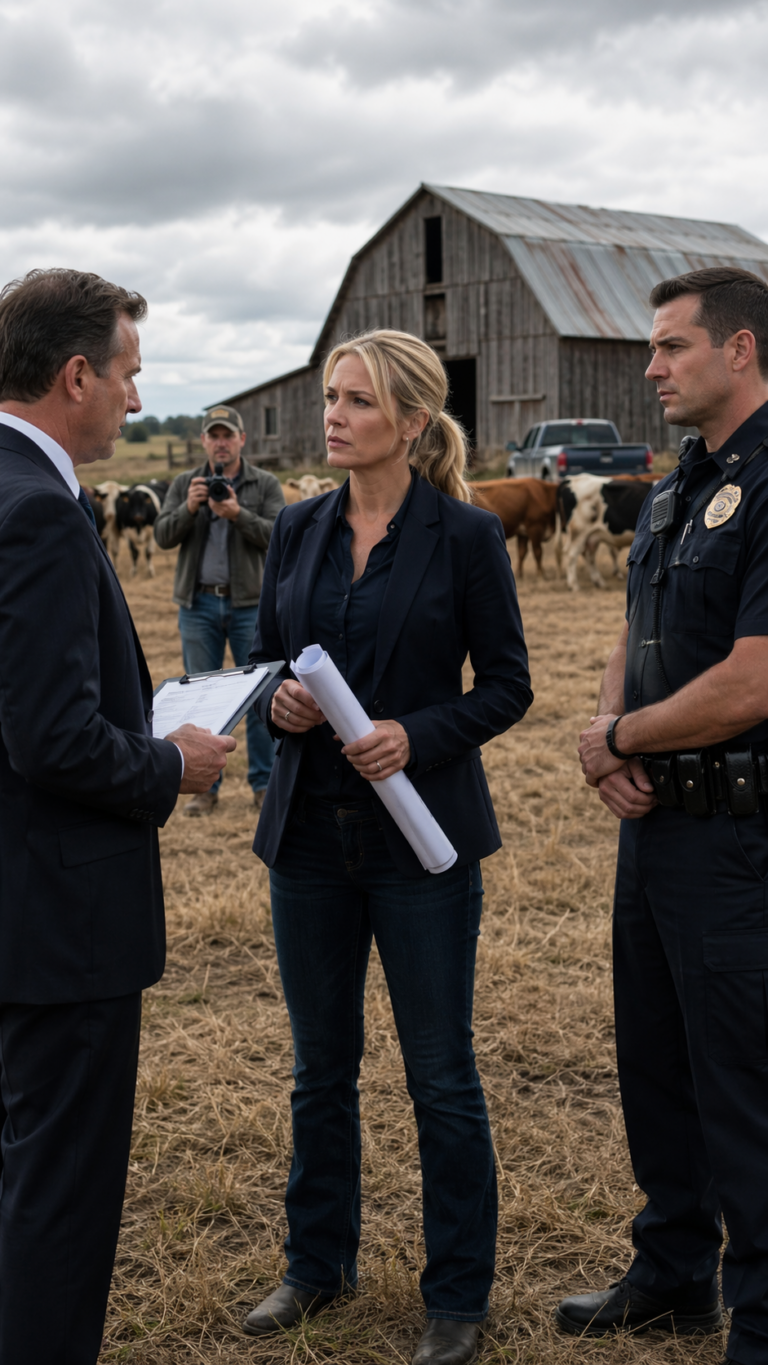 Pensavano di poter prendere il mio ranch per mio fratello fino a quando non è intervenuto lo sceriffo