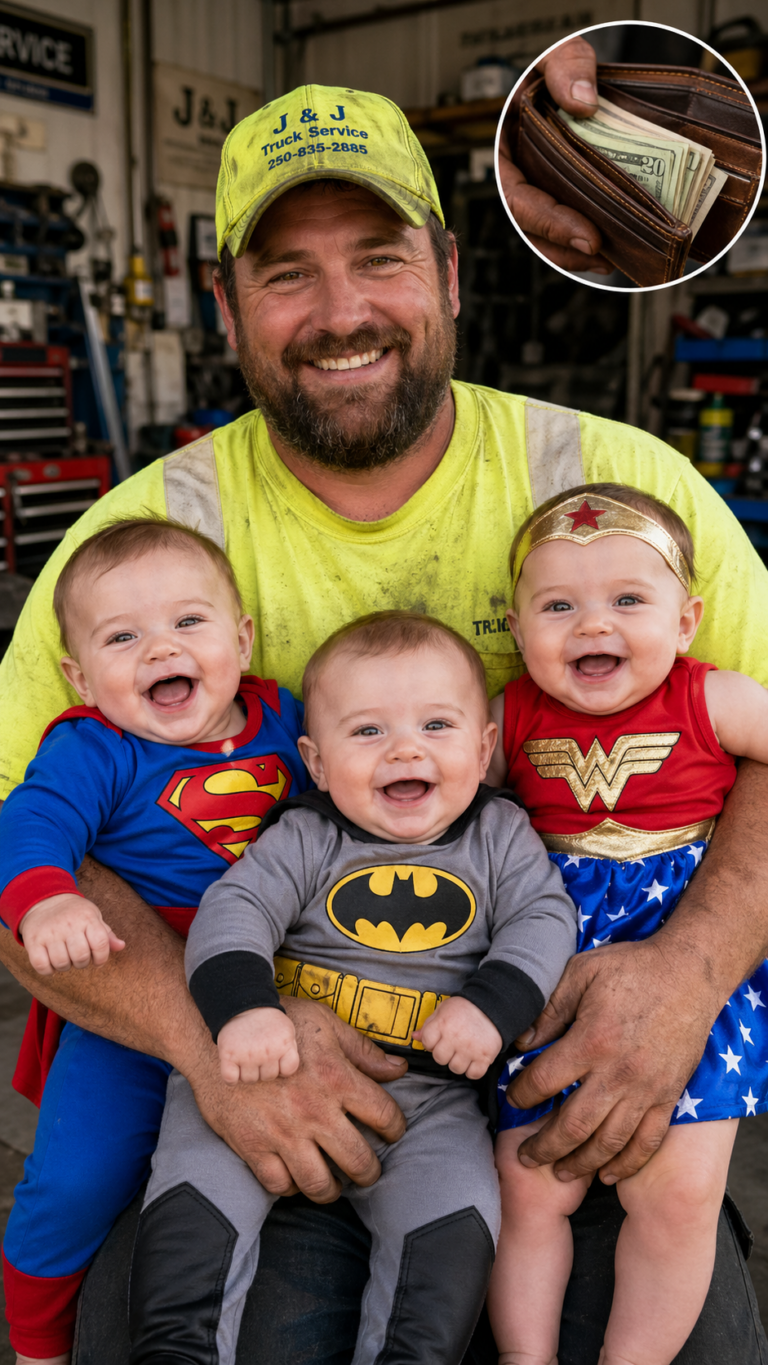 Ho trovato un portafoglio smarrito in un’autofficina e l’ho restituito — il giorno dopo, uno sceriffo si è presentato alla mia porta