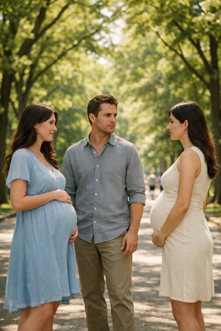 Ho incontrato il mio ex, e lui ha detto con aria compiaciuta: “Guarda la mia ragazza—è già incinta di due mesi. Chiaramente quel dottore si sbagliava su di me.” Io sono rimasta in silenzio… E ho aspettato fino alla nascita del bambino e all’arrivo dei risultati del test del DNA.