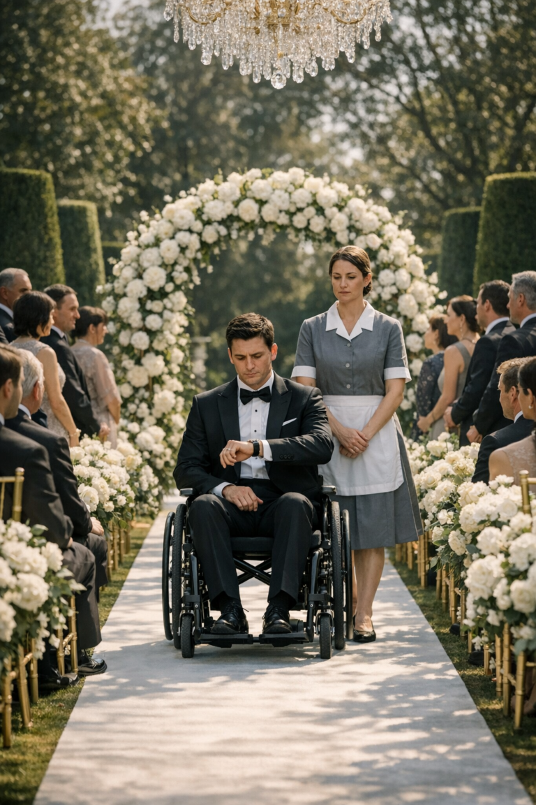 Un milionario paraplegico attendeva all’altare davanti a 400 ospiti dell’alta società… ma la sua sposa non si presentò mai. Invece, ricevette una lettera crudele in cui lei confessava di essere scappata con un altro uomo perché non riusciva a “sopportare” la sua disabilità.
