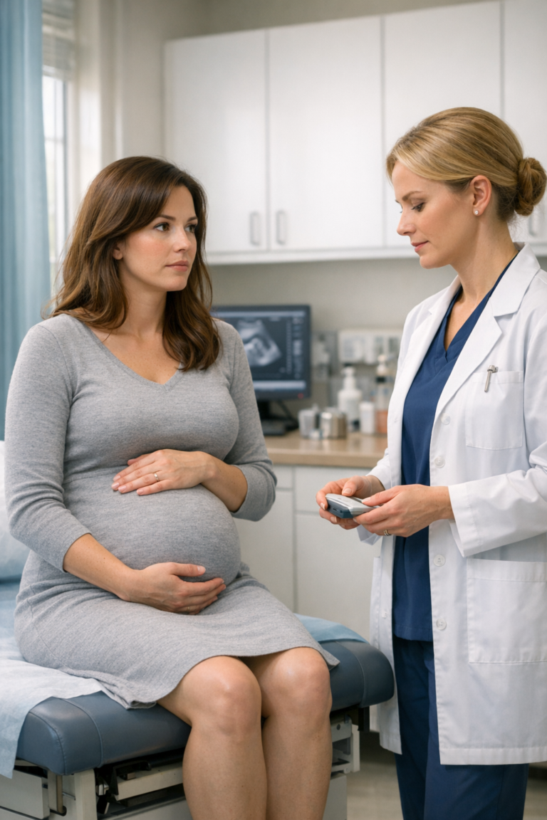 La mia ginecologa ha interrotto l’ecografia e mi ha avvertita di lasciare mio marito