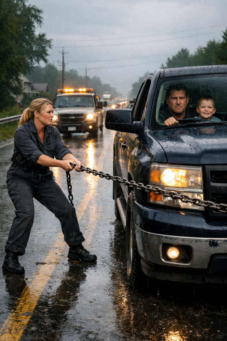 “Ho rischiato la carriera per salvare una famiglia durante la tempesta — Non sapevo chi fosse il padre”