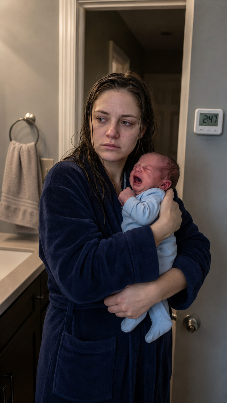 Mio marito mi concedeva solo 4 minuti sotto la doccia prima di chiudere l’acqua – Quando suo padre lo scoprì, gli diede una lezione che non dimenticherà mai