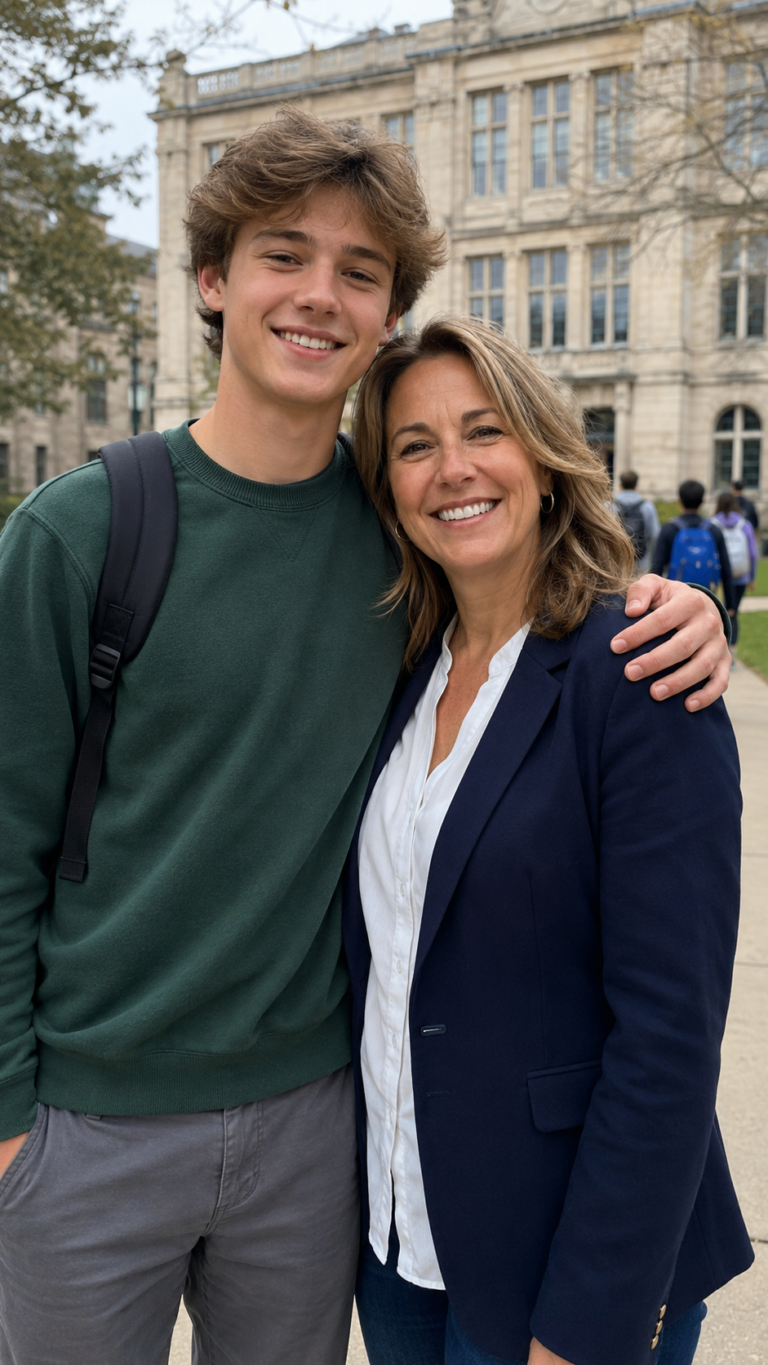 Mio figlio di 19 anni che frequenta l’università mi ha scritto: ‘Mi dispiace tanto, mamma’, prima di spegnere il telefono – 10 minuti dopo, un numero sconosciuto ha chiamato e mi ha fatto piangere